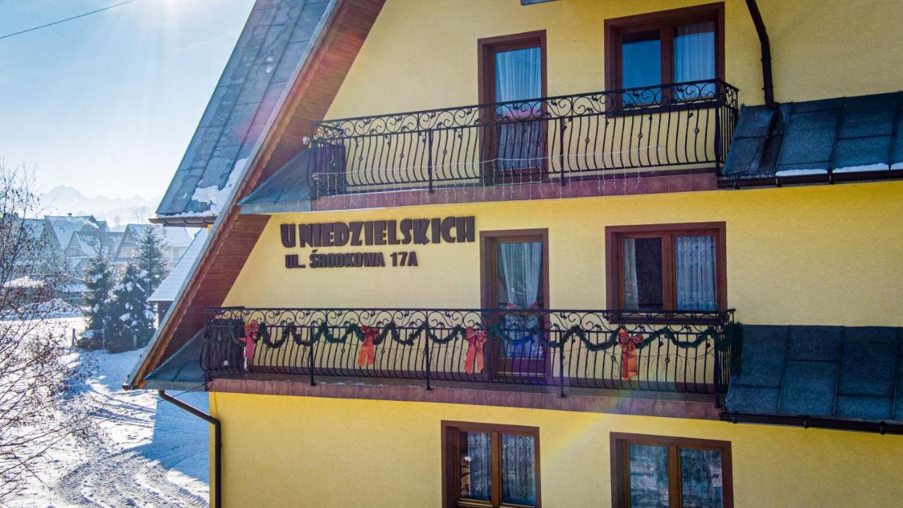 Dom Wypoczynkowy U Niedzielskich Białka Tatrzańska Extérieur photo